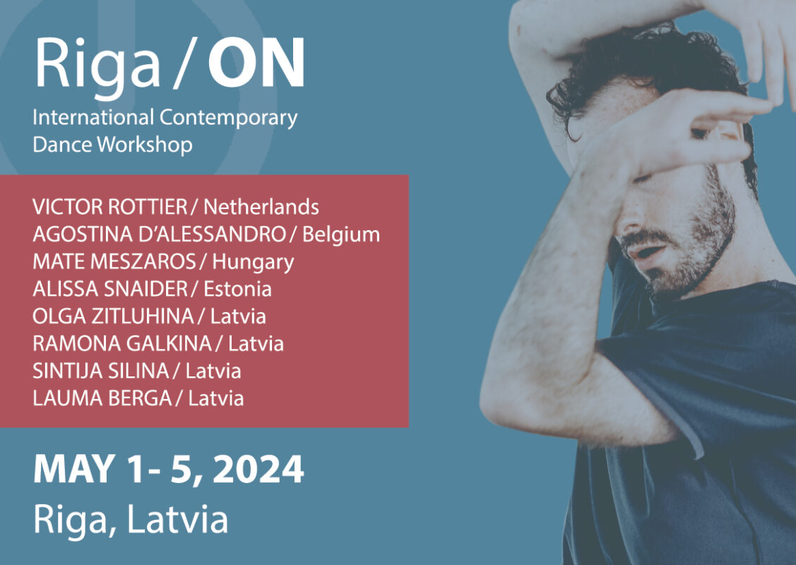 contemporary dance workshop festival Riga/ON 2024