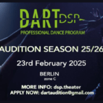 DART DSP AUDITION FOR 2025/2026 SEASON